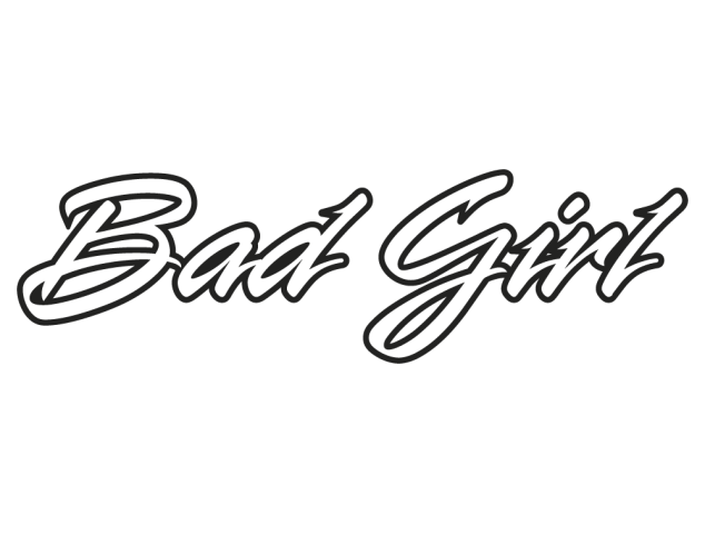 bad girl - Déco 4x4