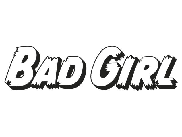 bad girl - Déco 4x4