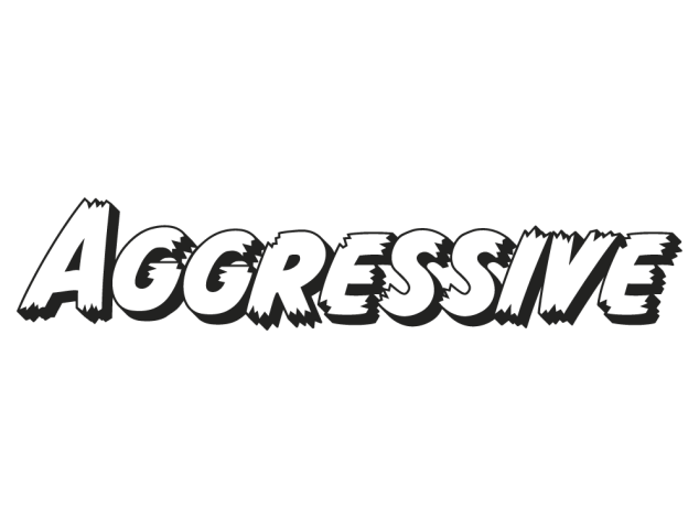 aggressive - Déco 4x4