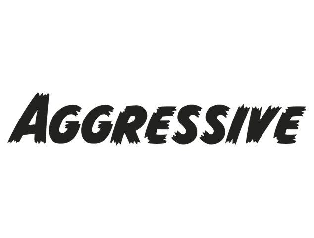 aggressive - Déco 4x4