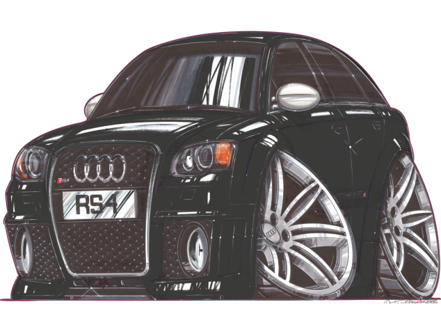 Audi RS4 - Caricatures Tuning