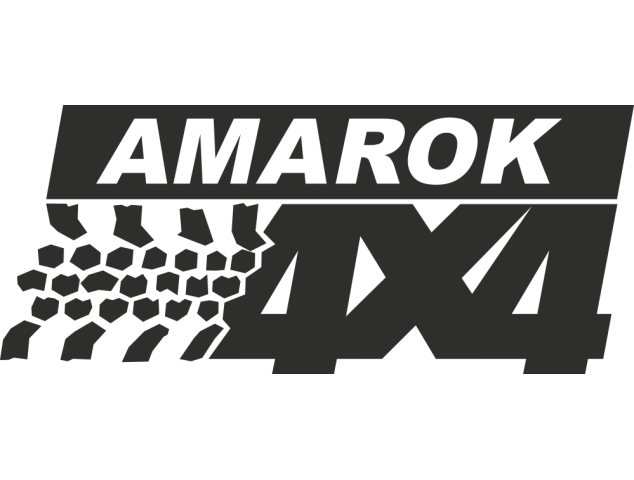 Logo 4x4 Amarok - Déco 4x4