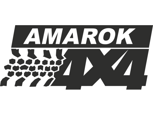 Logo 4x4 Amarok - Déco 4x4