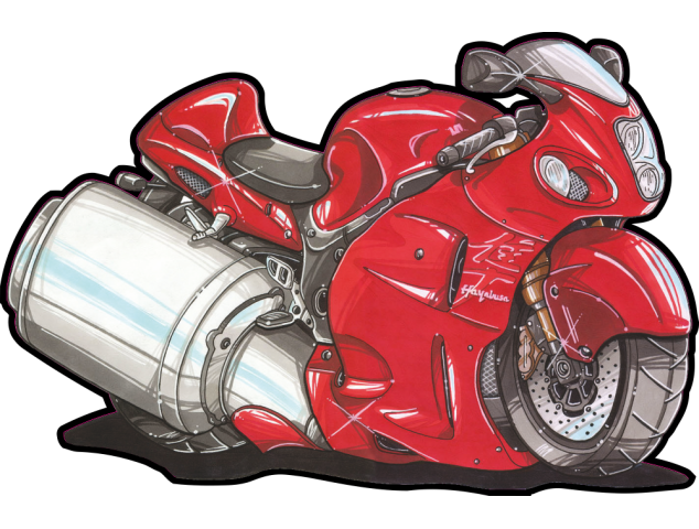 Suzuki Hayabusa - Caricatures Tuning