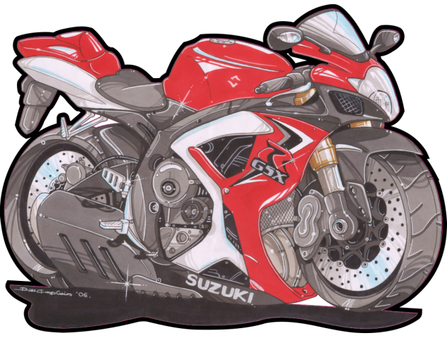 Suzuki GSXR - Caricatures Tuning