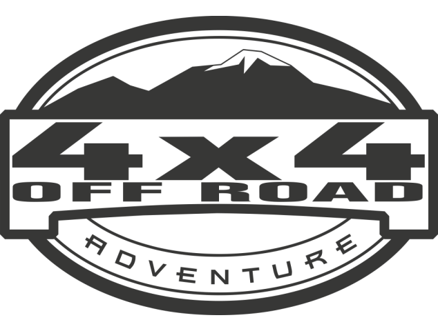 Sticker Deco 4x4 Off Road - 4x4 Logo Racers