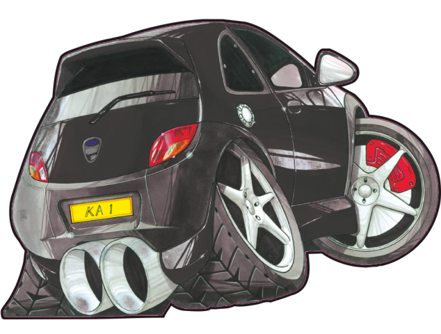 Stickers 2057-Ford-Ka - Ford