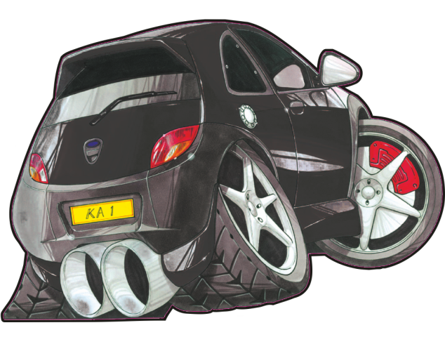 Stickers 2057 Ford Ka