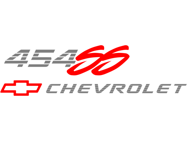 Autocollant Chevrolet 454 Ss - Auto Chevrolet