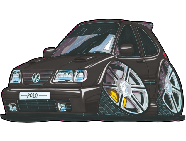 Autocollant 2442-Polo - VolksWagen