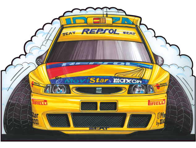 Autocollant 250-Seat-Ibiza-Rally - Seat