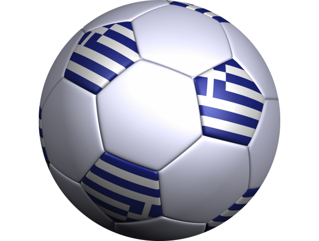 Sticker ballon foot grece - Football