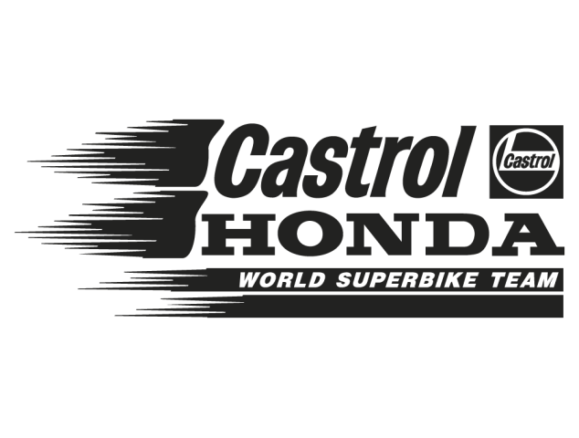 Sticker HONDA_CASTROL_DROITE - Stickers Honda