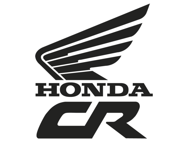 sticker HONDA_CR_GAUCHE - Stickers Honda