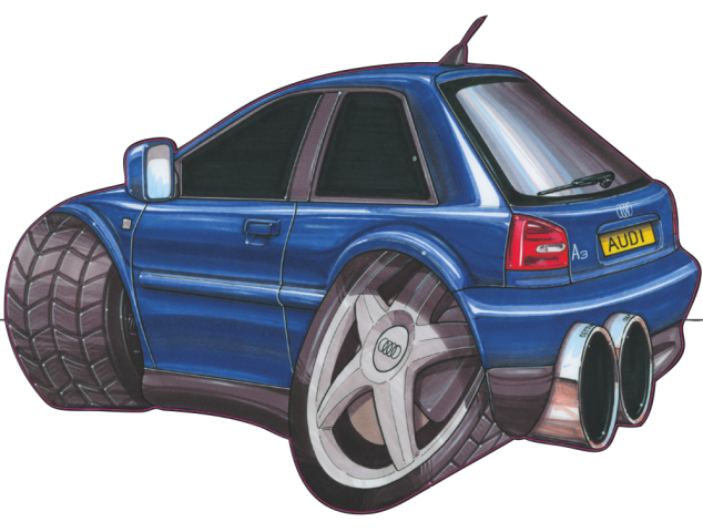 Audi A3 - Caricatures Tuning