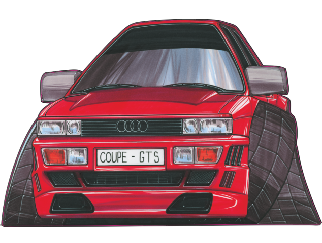 Audi Coupe_GT - Caricatures Tuning