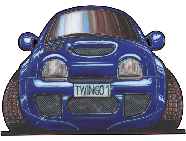 Autocollant 513-Renault Twingo - Renault