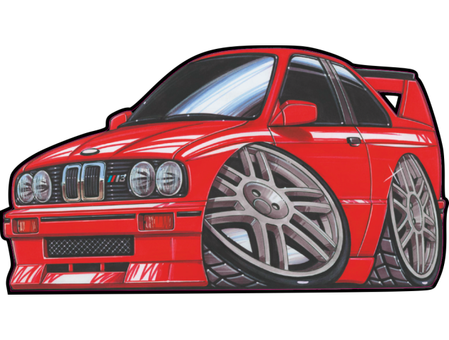 Autocollant 576-E30 M3 - BMW