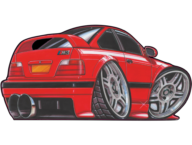 Autocollant 577-M3 E36 - BMW