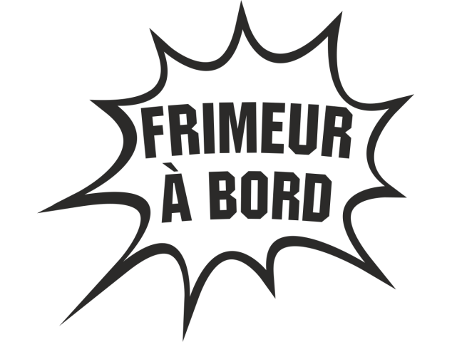 Sticker Humour Frimeur - Humours
