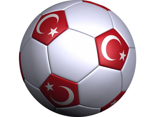 Sticker ballon foot turquie - Football