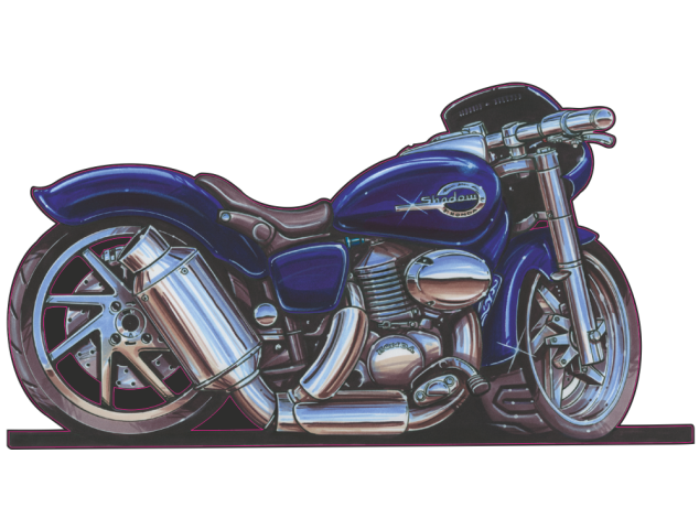 Autocollant 618-Honda-Shadow - Honda