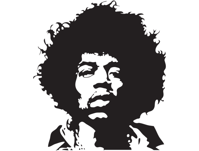 Stickers Jimi Hendrix - Personnages