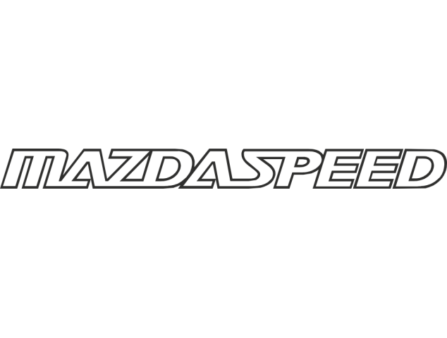 Sticker Mazda Speed - Auto Mazda