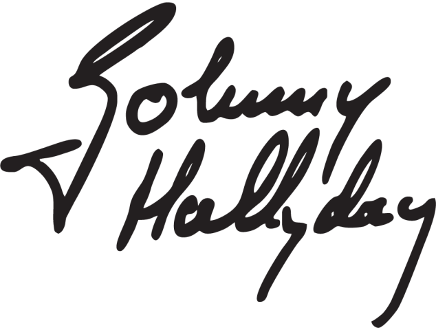 Sticker Johnny Hallyday 3 - Personnages