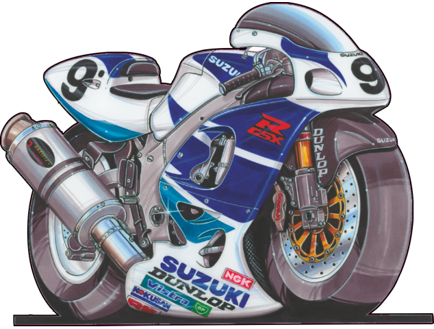 Sticker 684 GSXR - Caricatures Tuning