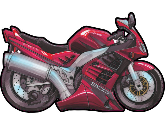 Suzuki ZF900Z - Caricatures Tuning