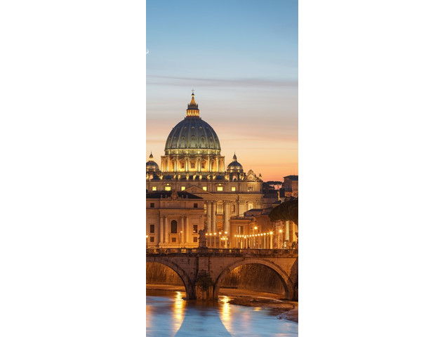 Sticker Porte Basilique Saint-pierre Vatican Rome - Stickers Porte