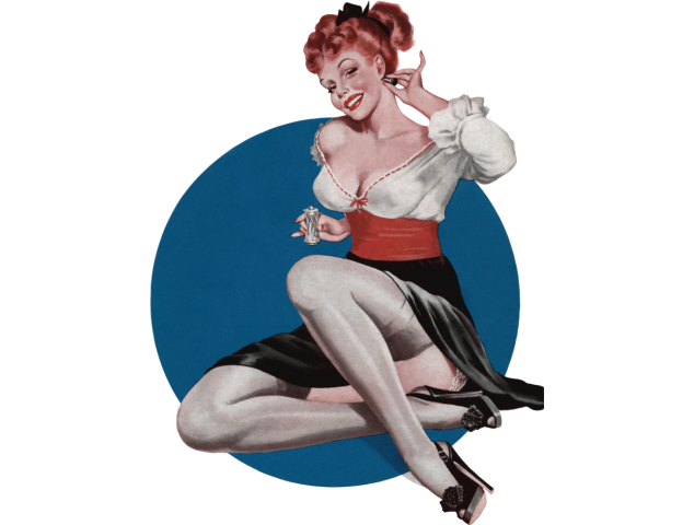 Stickers pinup - Pinups et filles sexy