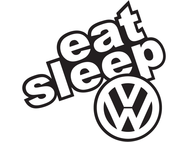 Eat Sleep Volkswagen - Drift