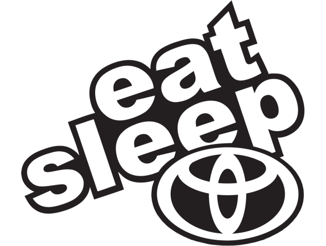 Eat Sleep Toyota - Drift