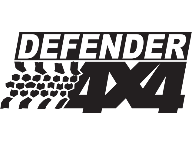 Logo 4x4 Defender - Déco 4x4