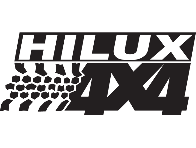 Logo 4x4 Hilux - Déco 4x4