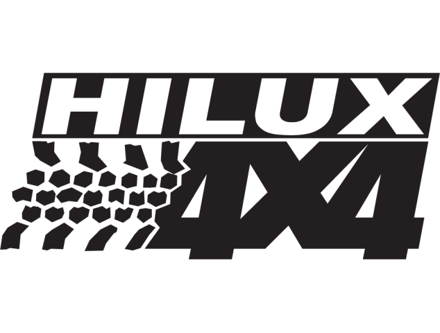 Logo 4x4 Hilux - Déco 4x4