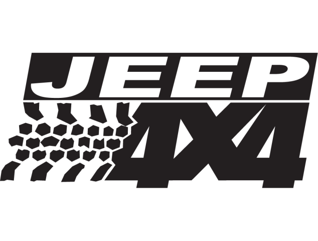 Logo 4x4 Jeep - Déco 4x4