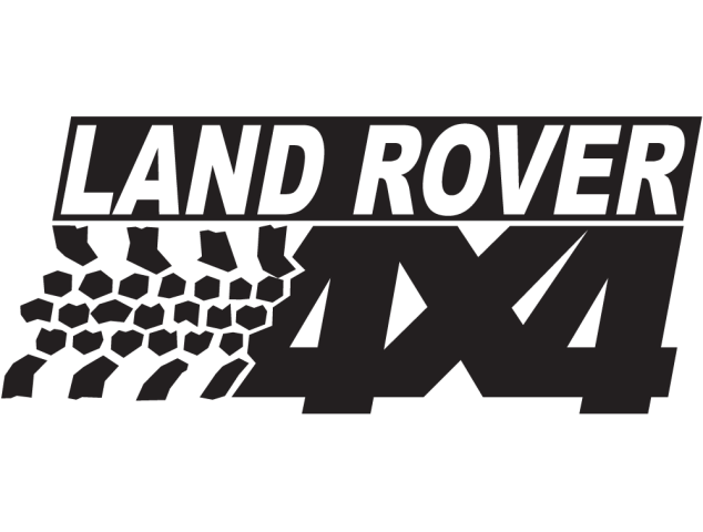 Logo 4x4 Land Rover - Déco 4x4