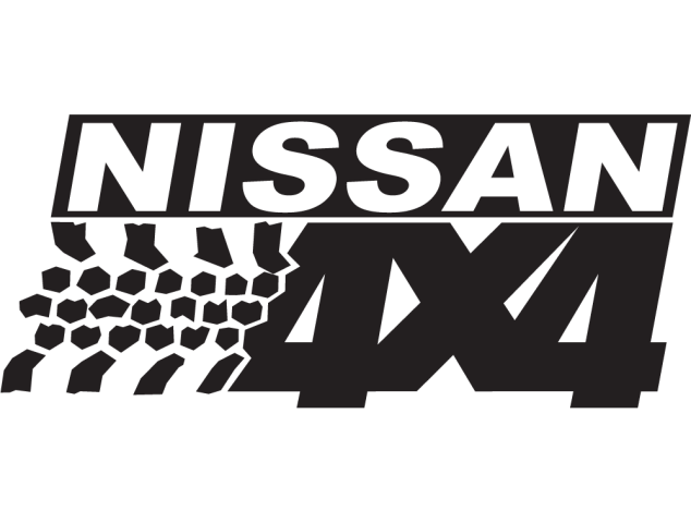 Logo 4x4 Nissan - Déco 4x4
