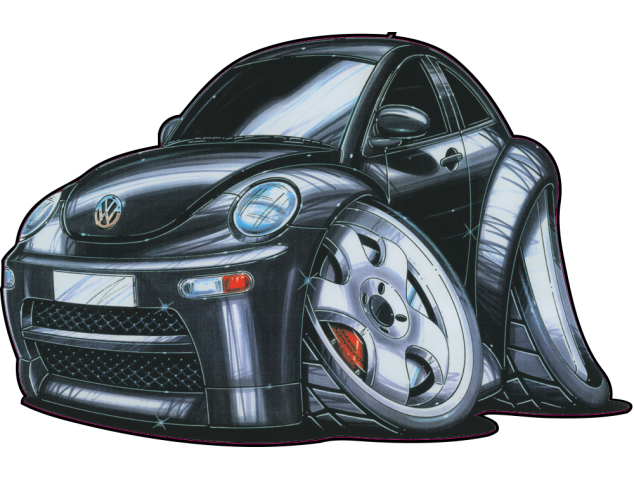 Autocollant 740-New Beetle - VolksWagen