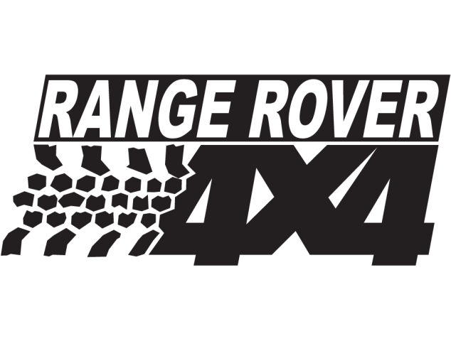 Logo 4x4 Range Rover - Déco 4x4