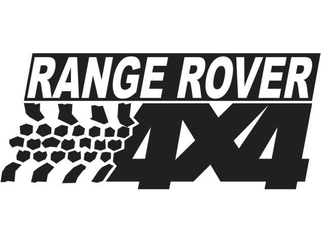 Logo 4x4 Range Rover - Déco 4x4