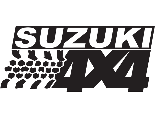 Logo 4x4 Suzuki - Déco 4x4