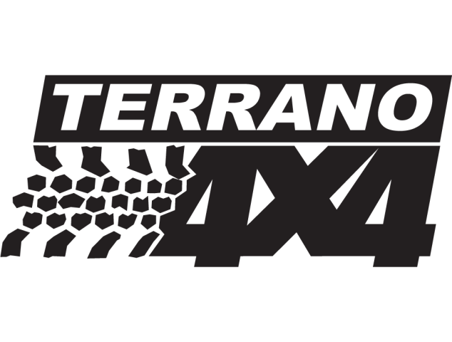 Logo 4x4 Terrano - Déco 4x4