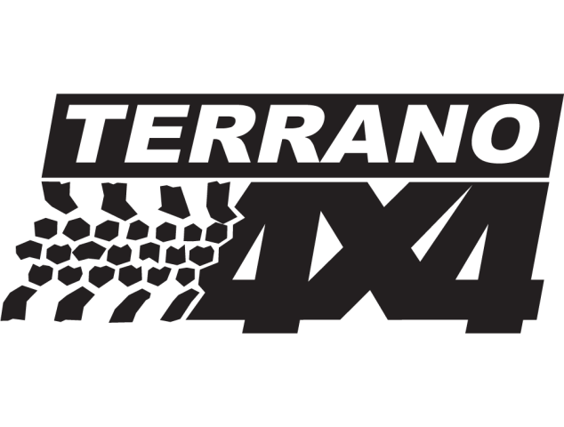 Logo 4x4 Terrano - Déco 4x4