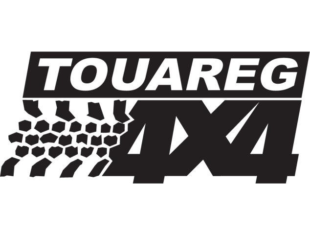 Logo 4x4 Touareg - Déco 4x4