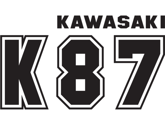 Kawasaki K87 - Stickers Kawasaki