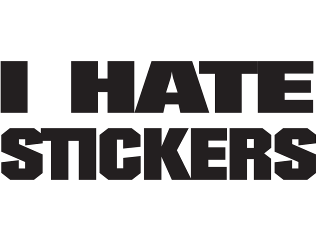 Jdm I Hate Stickers - Drift